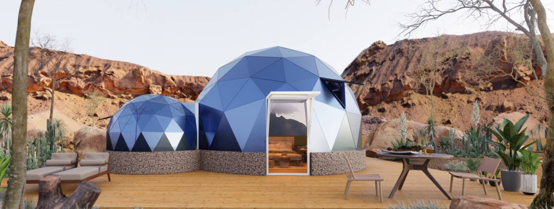 松原球形智能光伏玻璃星空房